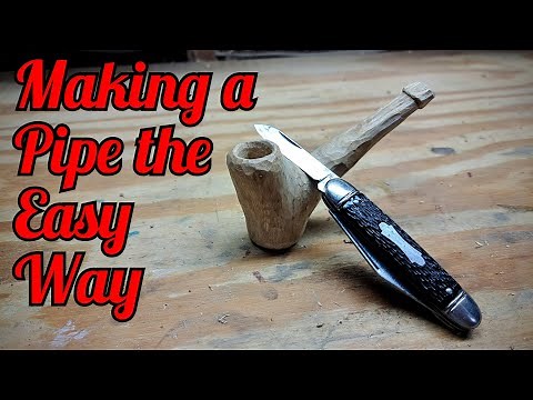 Making a Pipe with Simple Tools