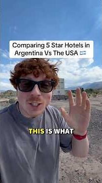 Comparing 5 Star Hotels in Argentina Vs The USA 🇦🇷