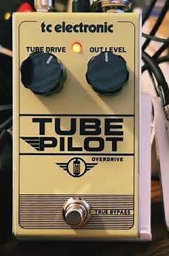 1. TC Electronic Tube Pilot Overdrive Boost Distortion Guitar Pedal Real Tube OD