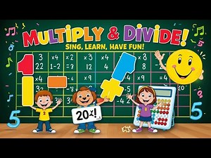 Learn Math Fast! A Multiplication and Division Song for Kids