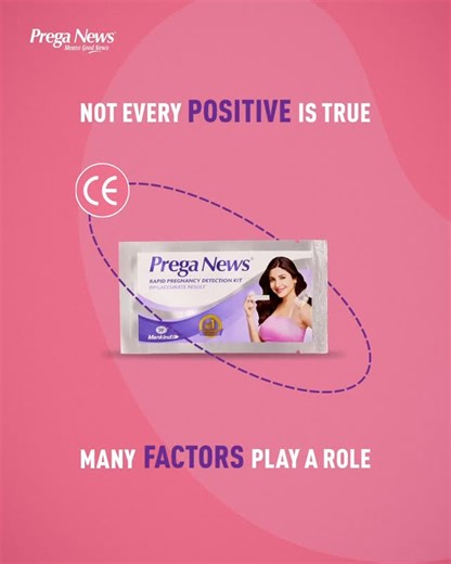 A positive result is meaningful. Checking with your doctor helps you take the next step with confidence. #PregaNews #PregnancyTest #cecertified | Prega News
