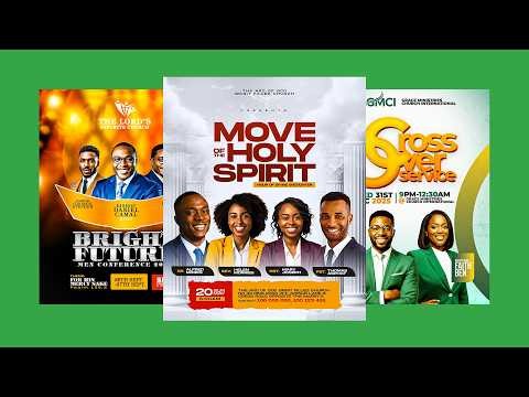 How to Design a Professional Sunday Church Service Poster (Step-by-Step)