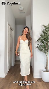 New in Corset Style Midi Shaping Dress🔥 Get control AND comfort all day long!!⏳ You totally deserve it! #Popilush 💕 | Popilush