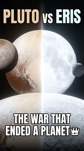 Eris vs Pluto — one of them just ended the planet hype. 🧬 #shorts #space #science
