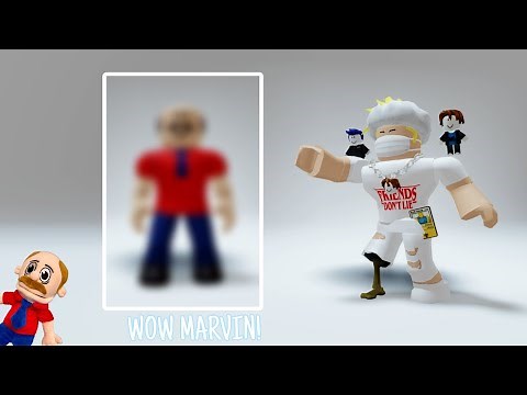 Making SML MARVIN in roblox😡