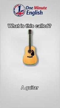 Musical Instruments Vocabulary Quiz | What Is This Called in English?