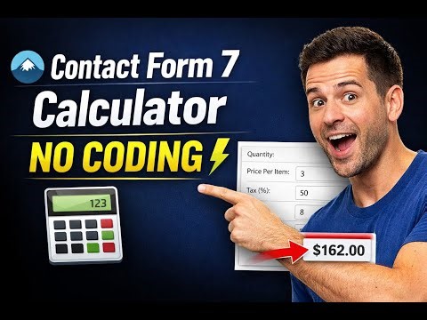 Create Calculator Forms in Contact Form 7 (No Coding)