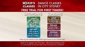 Get your kid's dancing and active to finish off the year! Crossover...