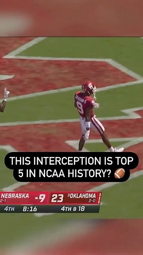 Sports Agent Times | Is this the best interception in NCAA History? #ncaa #nfl | Instagram