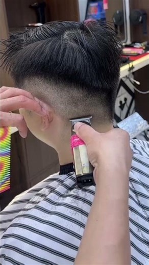 Low Fade with Spiky Top – Ultimate Asian Men’s Haircut #barbershop #howtocutcurlyhair #haircut
