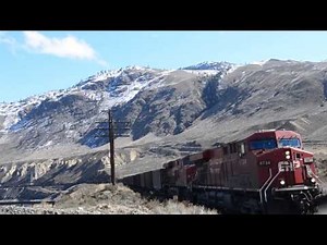 CP Train BREAKS Coupler in Ashcroft – Emergency Stop Caught on Camera (Rare Railfan Moment)
