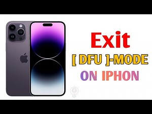 How To Exit DFU Mode On iPhone 14 Pro Max / iPhone 14 Pro / iphone 14