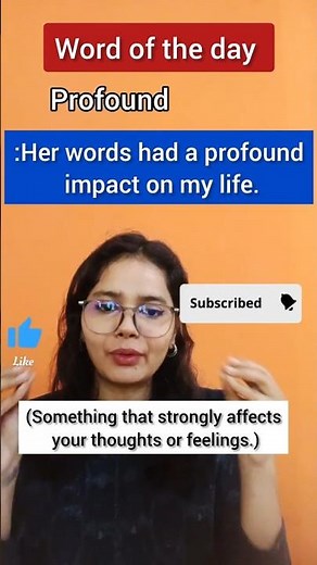 Profound Meaning in English | Powerful Vocabulary for Fluency