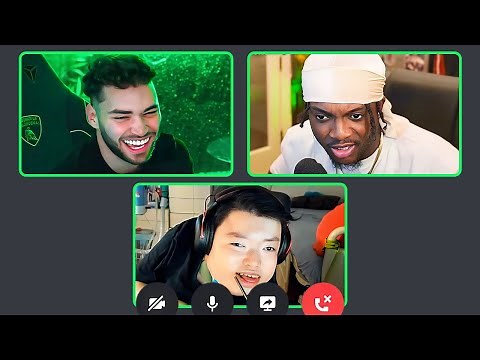 Adin Ross Introduces YourRAGE to His Discord Mods.. 😂