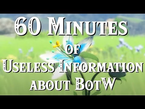 60 Minutes of Useless Information about BotW
