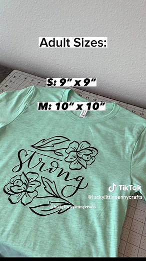 Shirt Image Sizing Guidelines for Cricut and HTV | DIY Tips