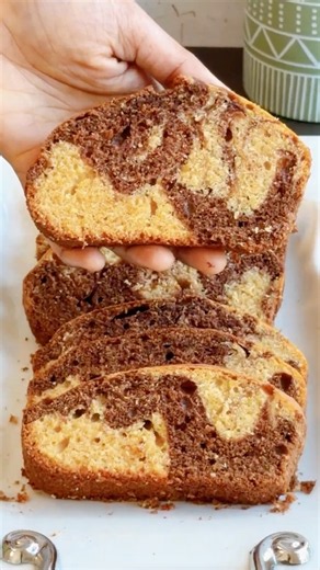 Swirly Marble Cake 🍫🍰 | Easy Recipe #Easydessert #cake #chocolate #dessert #Easycake recipe