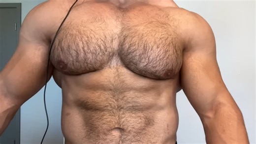 【Mateo Muscle ASMR】ASMR 肌肉轻描慢抚   胸肌轻叩｜酥麻感拉满💯