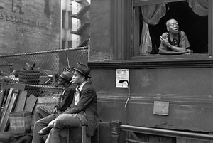 Harlem, New York City, 1947 This 1947 photograph of Harlem captures the energy and spirit of the neighborhood in the post-World War II era. Harlem had long been a center of African American culture, with jazz, arts, and activism playing a major role in its identity. The image likely reflects a busy street scene, with people going about their daily lives amidst the backdrop of Harlem's iconic architecture. The 1940s were a time of transition in Harlem, as the Great Migration brought waves of Afri