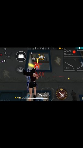 lật kèo khi bị kẻ địch truy đuổi chỉ với 1 viên đạn #daitiecfreefire