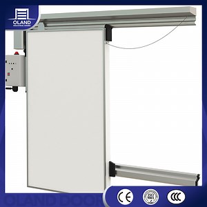 [Hot Item] Hospital Industrial Automatic Cold Storage Sliding Door for Food Storage Cold Storage Gate PU Sandwich Material
