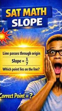 Find the Point on a Line | SAT Math Question Explained Step‑by‑Step.