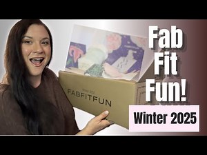 WINTER 2025 FAB FIT FUN PR BOX IS HERE: Unboxing my Cozy Winter Box!