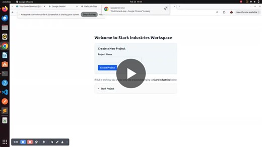 Implementing Row-Level Security in PostgreSQL for Multi-Tenancy | Abhishek T. posted on the topic | LinkedIn