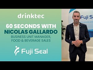 60 Seconds With Fuji Seal at Drinktec