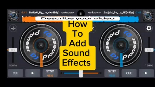 Enhance Your DJ Skills with Sound Effects on Cross DJ Pro!