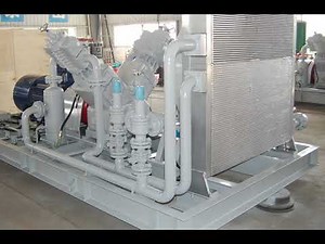 What is the working principle of hydrogen compressor?