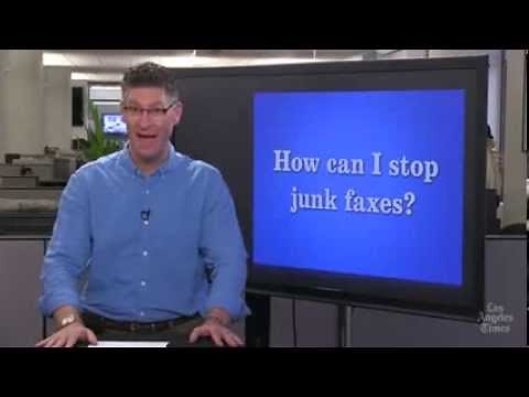Ask Laz: How can I stop junk faxes?