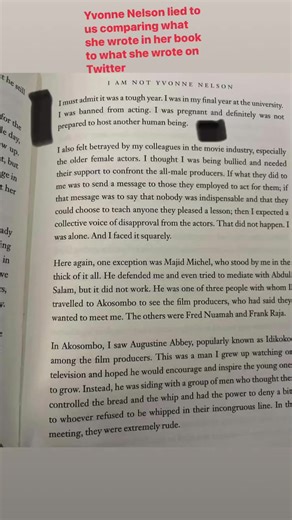Before you discuss this issue today make sure that you compare and contrast what Yvonne wrote in her book, and critically analyse the lyrical content of Sarkodie’s song and arrive on the conclusion on how Sark’s claim in his song connected to what Yvonne wrote in her book. This clearly tells that Sarkodie was telling the truth in his song, but Yvonne was lying to cover up for her guilty conscience on aborting the baby 13 years ago. We are living in a world where people do no longer scrutinised t