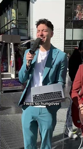 I Wasn't Expecting That From This Random Singer🤯... ‪@tiatia‬ ​