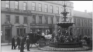 82K views · 656 reactions | The unveiling of Dumfries High Street fountain 1851 following the cholera epidemics (1830’s - 1840’s). Clean water was piped in from Lochfoot. It was replaced with the current fountain in 1882. This is an AI reconstruction bringing to life this important moment in time using the original photograph. Please note that we have minimised the AI animation to keep this moment in time Historically accurate as possible. | Dumfries Memories | Facebook