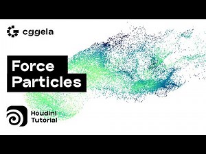 Force Particles | Houdini Tutorial