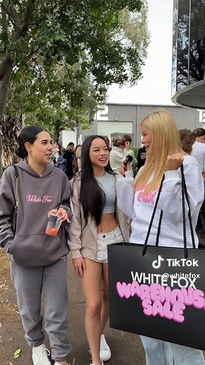 Skip the Line or Get a Free Hoodie at the White Fox Warehouse Sale