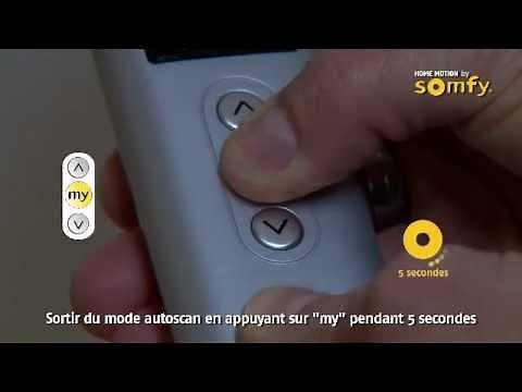 Somfy pro: Réglages d'un moteur Pergola EasySun Automatique