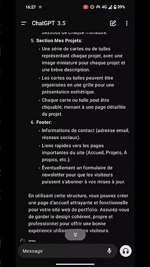 Créer un site web à 100% avec ChatGPT #chatgpt #technology #website