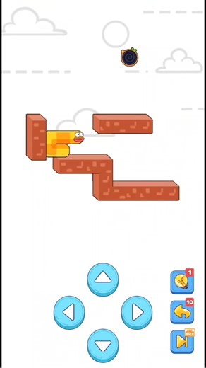 Eat the Apple 🍎 Level 17 Apple Worm #viral #appleworm #gaming #game #gameplay