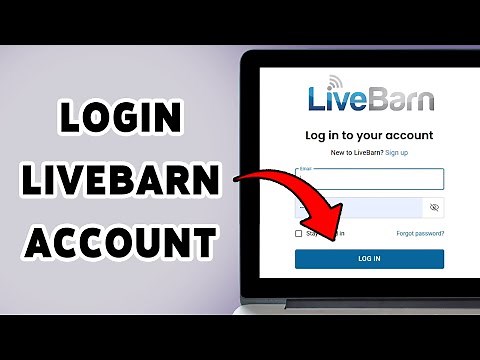 How To Login LiveBarn Account 2025 | LiveBarn Account Sign In/Access Guide