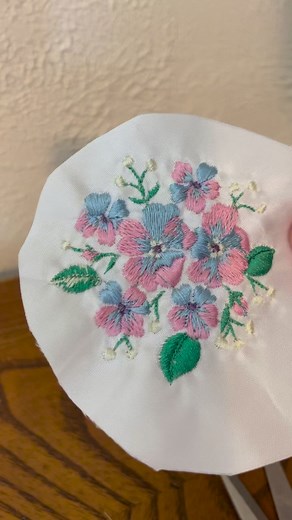 23K views · 53 reactions | It’s time to trim this Clusters of flowers design . #embroidery #crafts #flowers | Crafty Flavor | Facebook