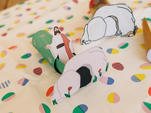 He is Risen Easter Craft | Instant Download | Sunday School Lesson | Kids Printable | Empty Tomb Easter Activity | Coloring | Easter Story - Etsy UK