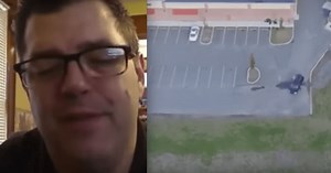 An American discovers that his wife is unfaithful with a drone