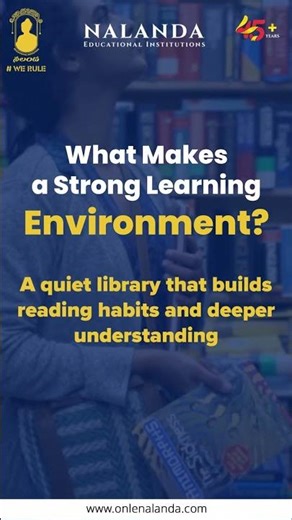 A strong learning environment shapes success