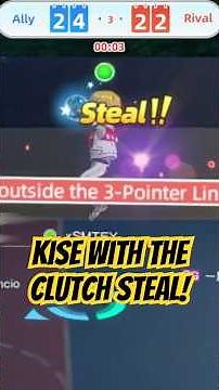 Ryota Kise's Intercept Skill Coming In Clutch to Win the Game! - Kuroko's Basketball: Street Rivals