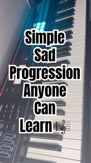 Simple Sad Progression anyone can Learn 🎼