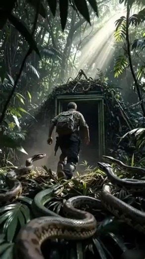 Amazon forest snake ।। snake attack to human।। #trend #shortsfeed