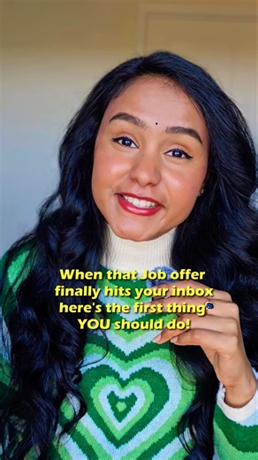 How I Respond to a Job Offer (Simple and Professional) 📩✨ 📝 #job #joboffer
