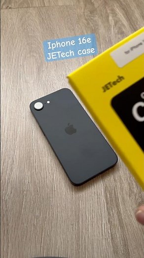 Iphone 16e JETech case #apple #smartphone #unboxing #iphonecase #case #jetechcase